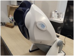 Wnętrze gabinetu okulistycznego